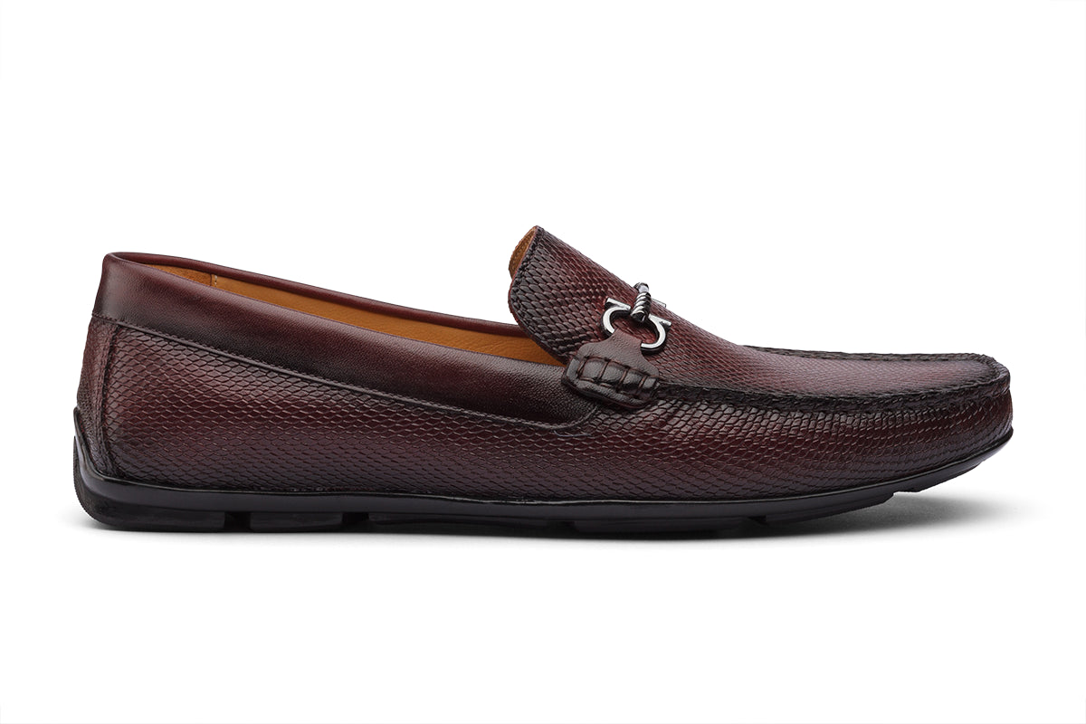 MADRID - BORDO LEATHER SHOES