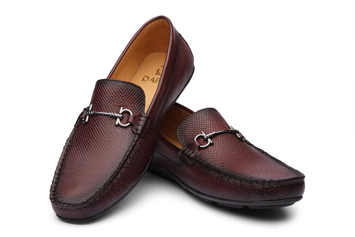 MADRID - BORDO LEATHER SHOES