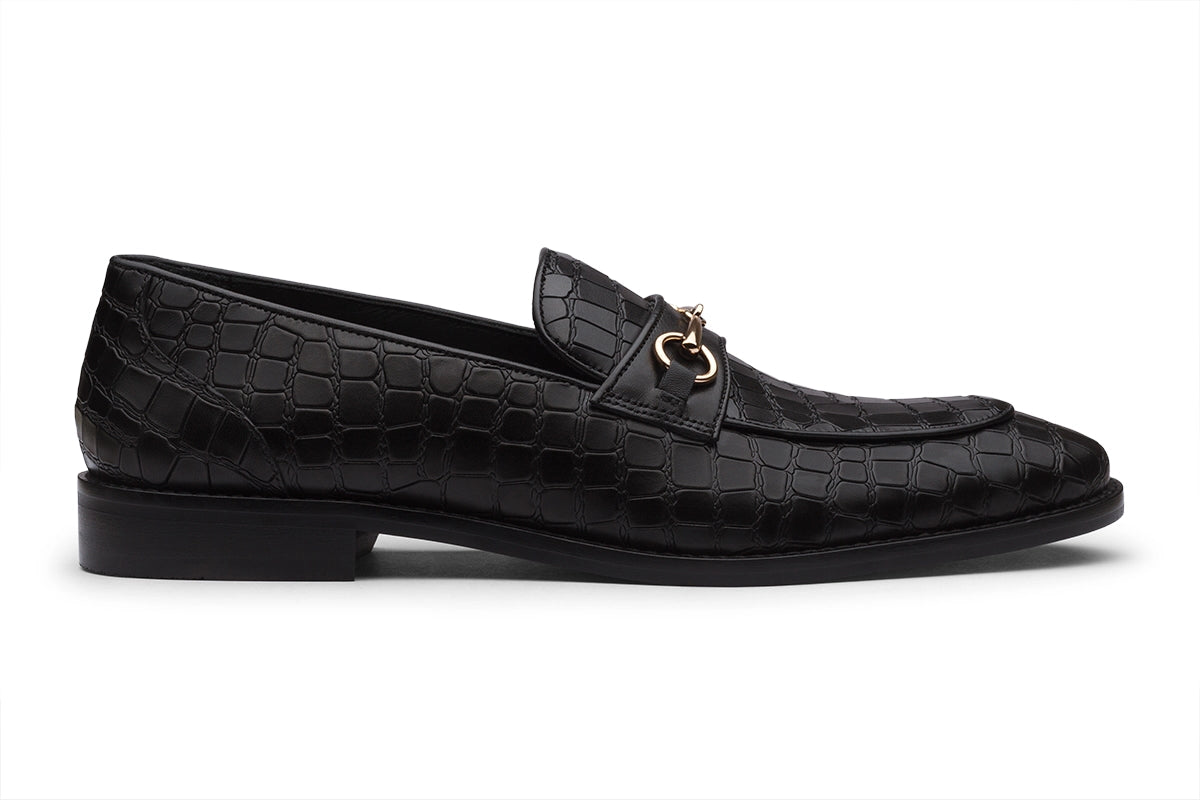 STOCKHOLM - BLACK LEATHER SHOES