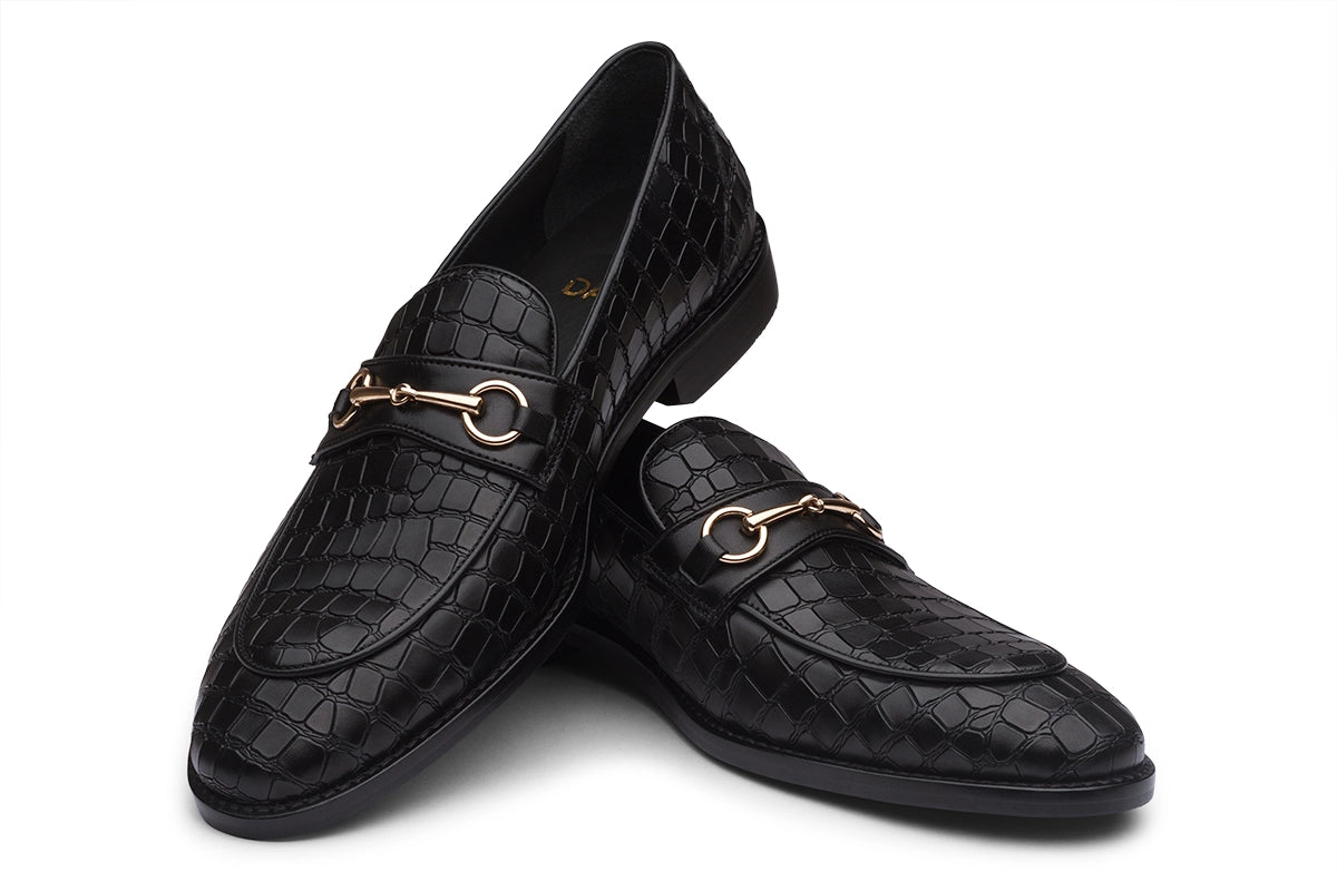 STOCKHOLM - BLACK LEATHER SHOES