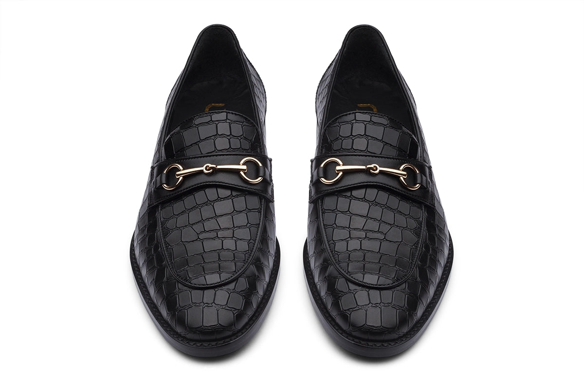STOCKHOLM - BLACK LEATHER SHOES