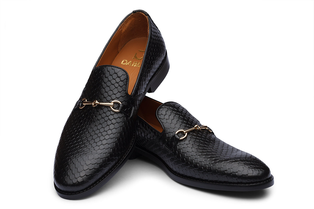 BERLIN - BLACK LEATHER SHOES