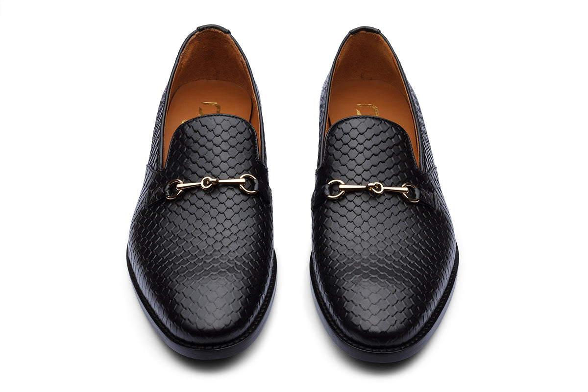 BERLIN - BLACK LEATHER SHOES