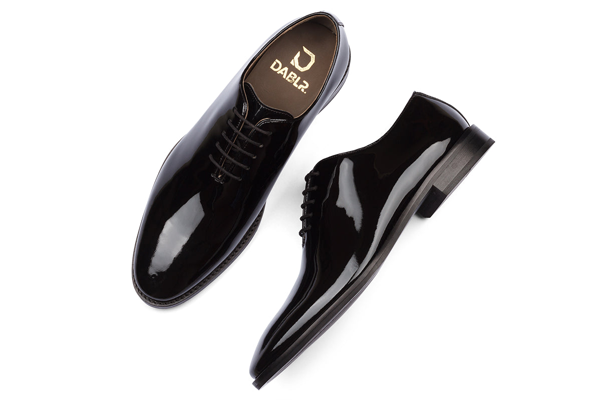 GENOVA - GLOSSY PATENT LEATHER SHOES