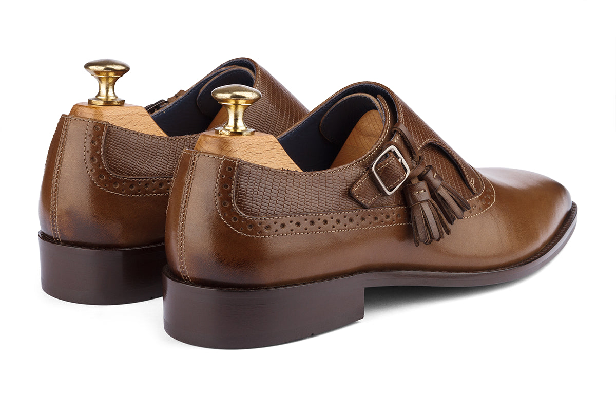 ARTURO - OLIVIA HAND PATINA LEATHER SHOES