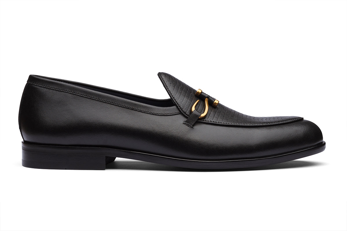 BELGRADE - BLACK LEATHER SHOES