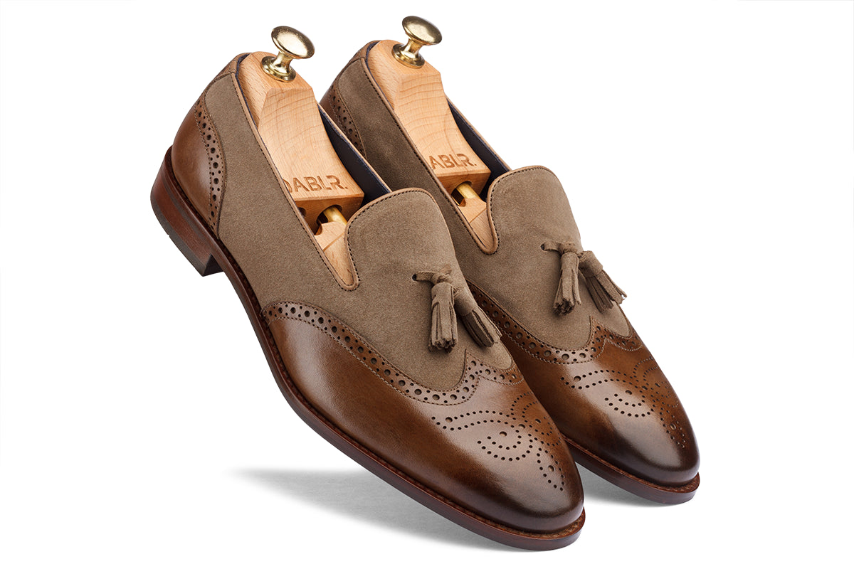 BILBAO - OLIVIA HAND PATINA LEATHER SHOES