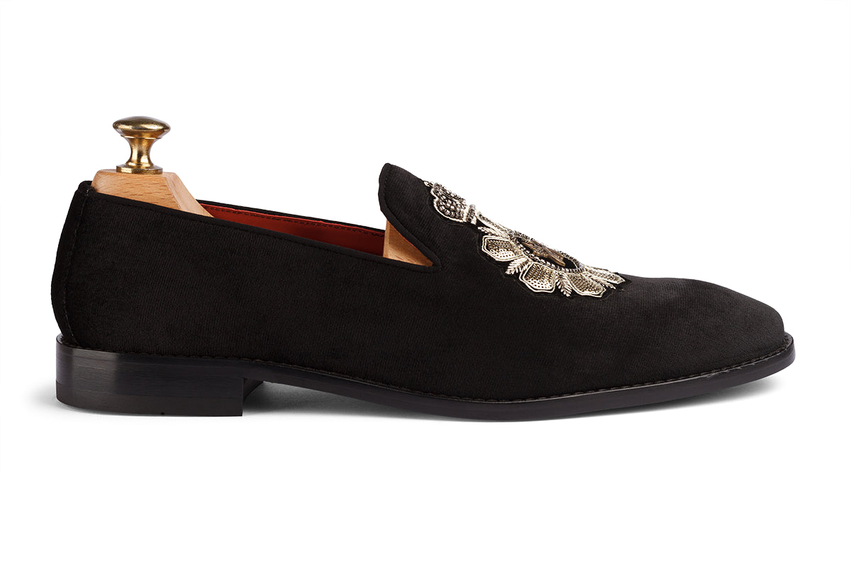 NAPOLI - BUG EMBROIDERY BLACK