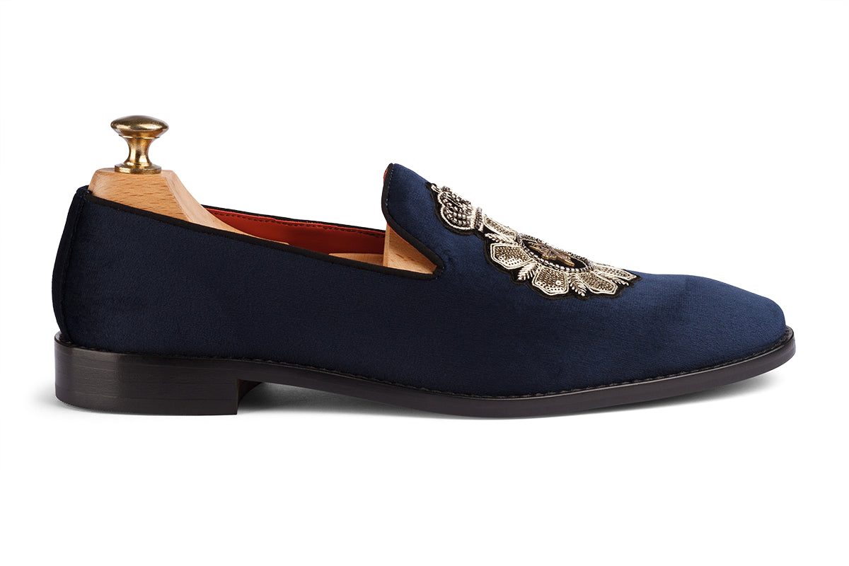 NAPOLI - BUG EMBROIDERY BLUE
