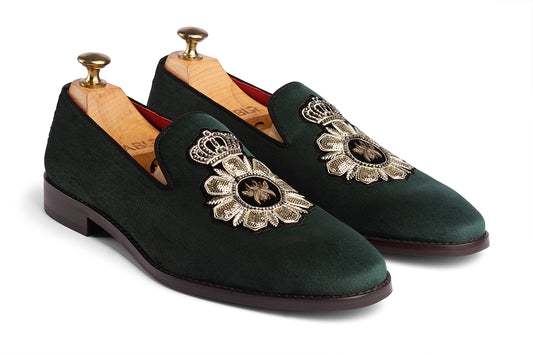 NAPOLI - BUG EMBROIDERY GREEN