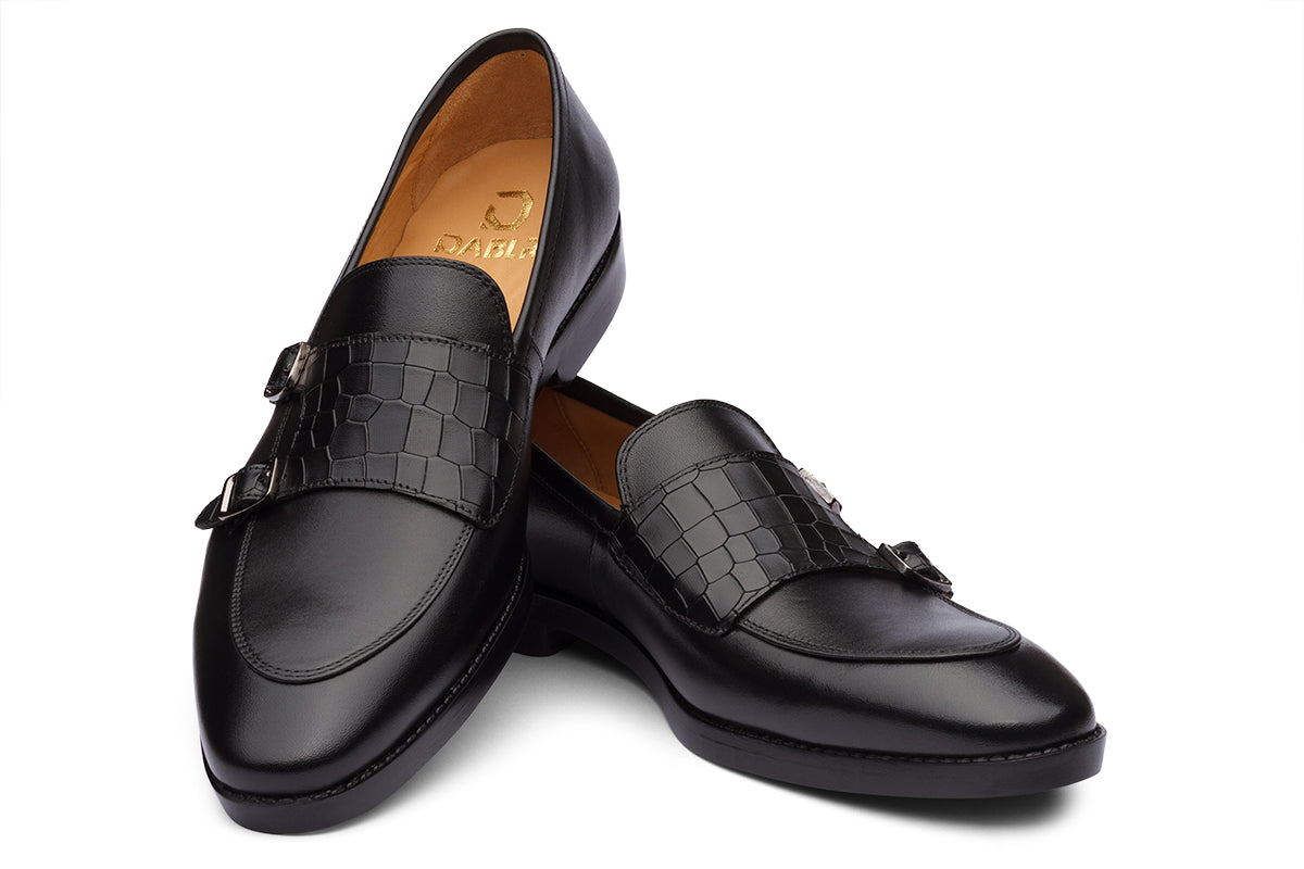 WESSEX - BLACK LEATHER SHOES
