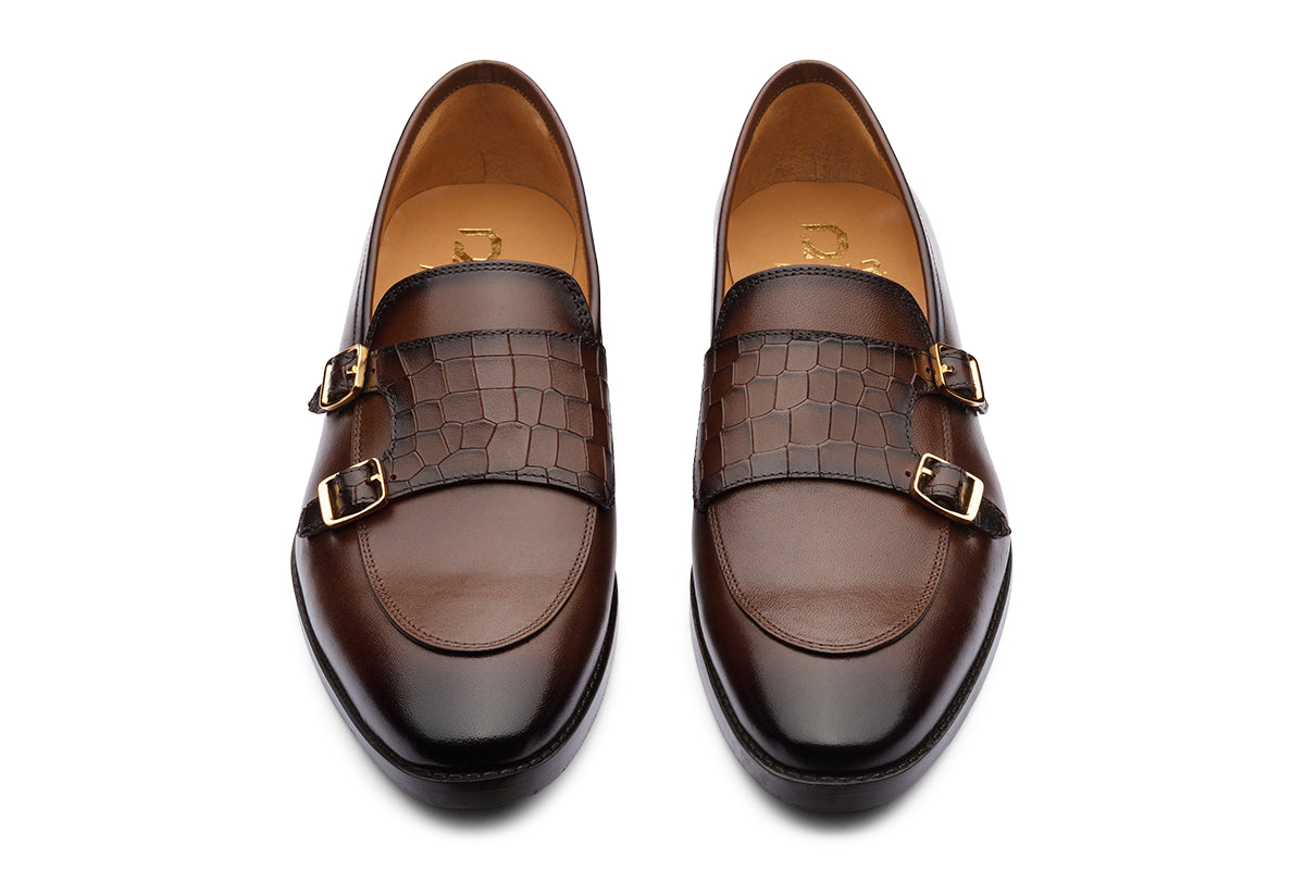 WESSEX - CHESTNUT BROWN LEATHER SHOES