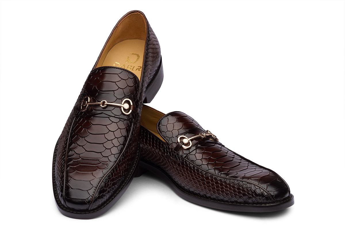 OSLO - CHESTNUT BROWN LEATHER SHOES