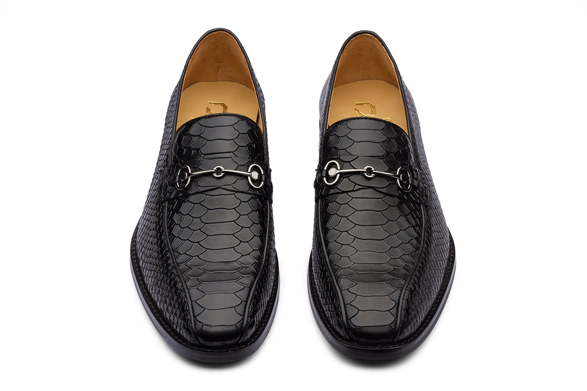 OSLO - BLACK LEATHER SHOES