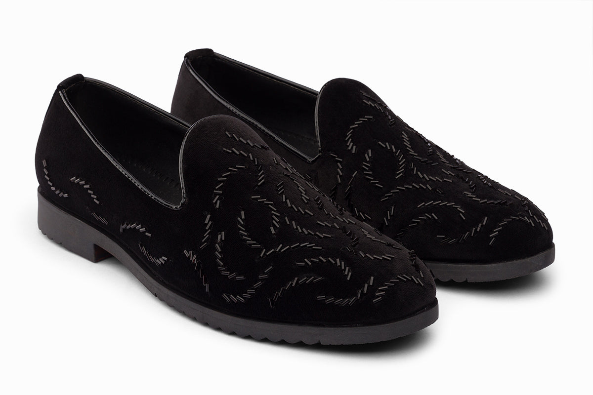 C SEQUENCE - BLACK VELVET SHOE