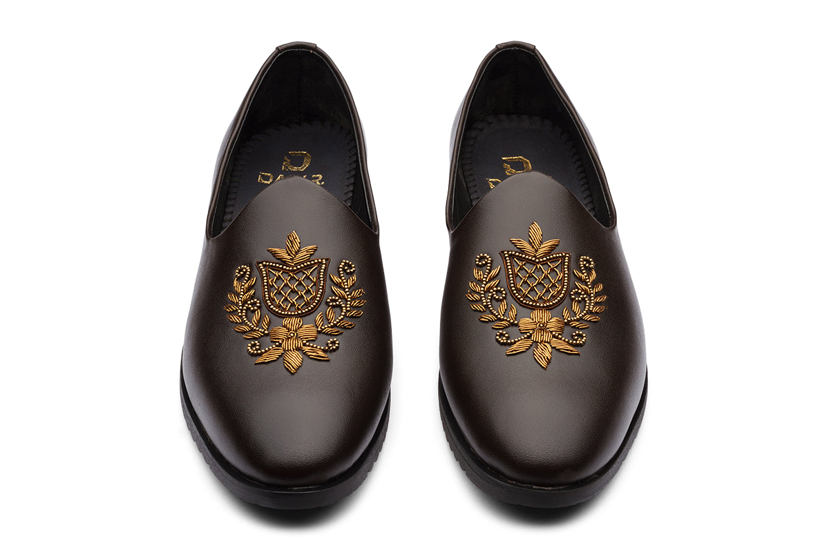 GOLD SHIELD MOJRI - BROWN