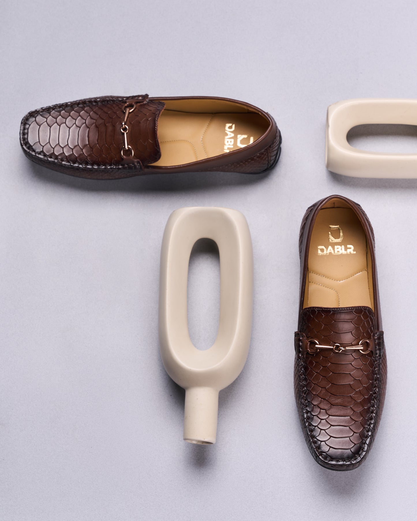 PARIS - CHESTNUT BROWN LEATHER SHOES