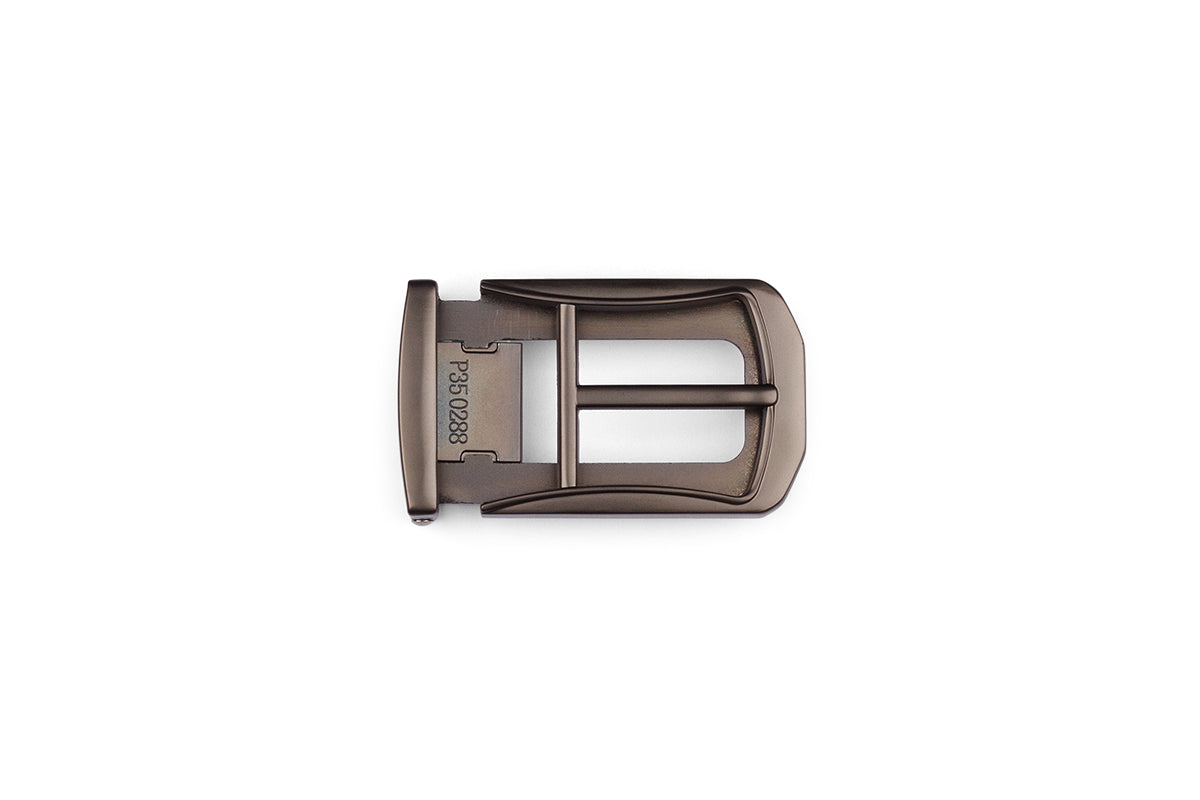 PENNY MATTE GUNMETAL BUCKLE