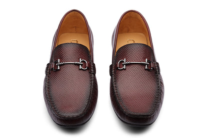 MADRID - BORDO LEATHER SHOES