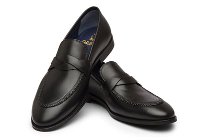 CULLMAN - BLACK LEATHER SHOES