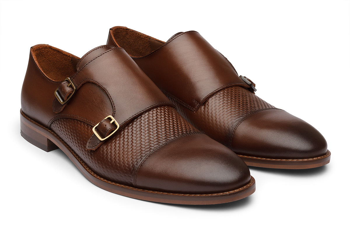 MOSCOW - CHESTNUT BROWN LEATHER SHOES