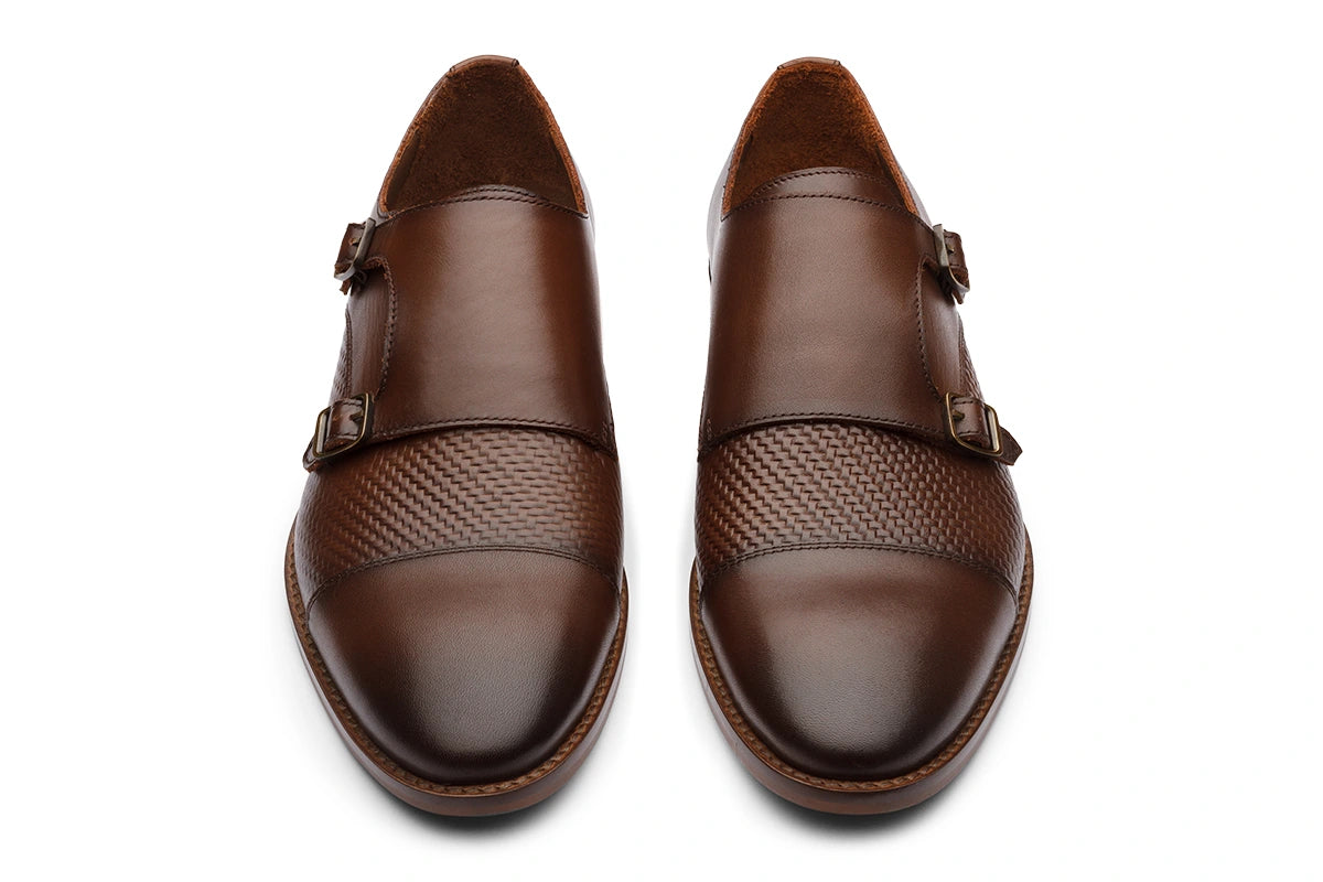 MOSCOW - CHESTNUT BROWN LEATHER SHOES