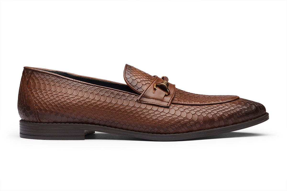 MINSK - CHESTNUT BROWN LEATHER SHOES