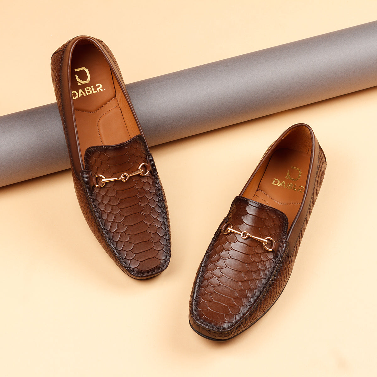 PARIS - CHESTNUT BROWN LEATHER SHOES