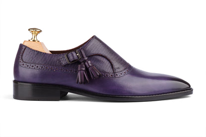 ARTURO - VIOLA HAND PATINA LEATHER SHOES