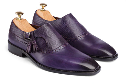 ARTURO - VIOLA HAND PATINA LEATHER SHOES