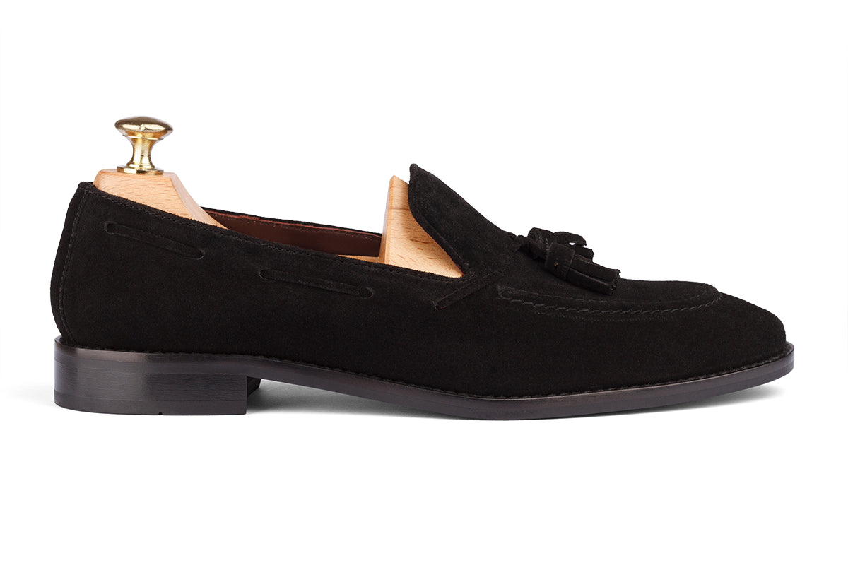 FLORENCE - BLACK SUEDE LEATHER SHOES