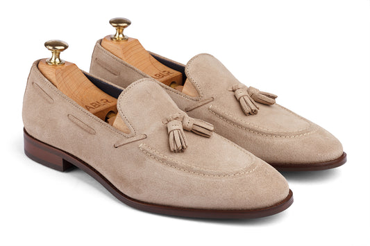 FLORENCE - CAMEL SUEDE LEATHER SHOES