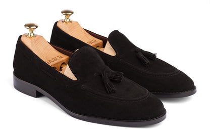 FLORENCE - BLACK SUEDE LEATHER SHOES