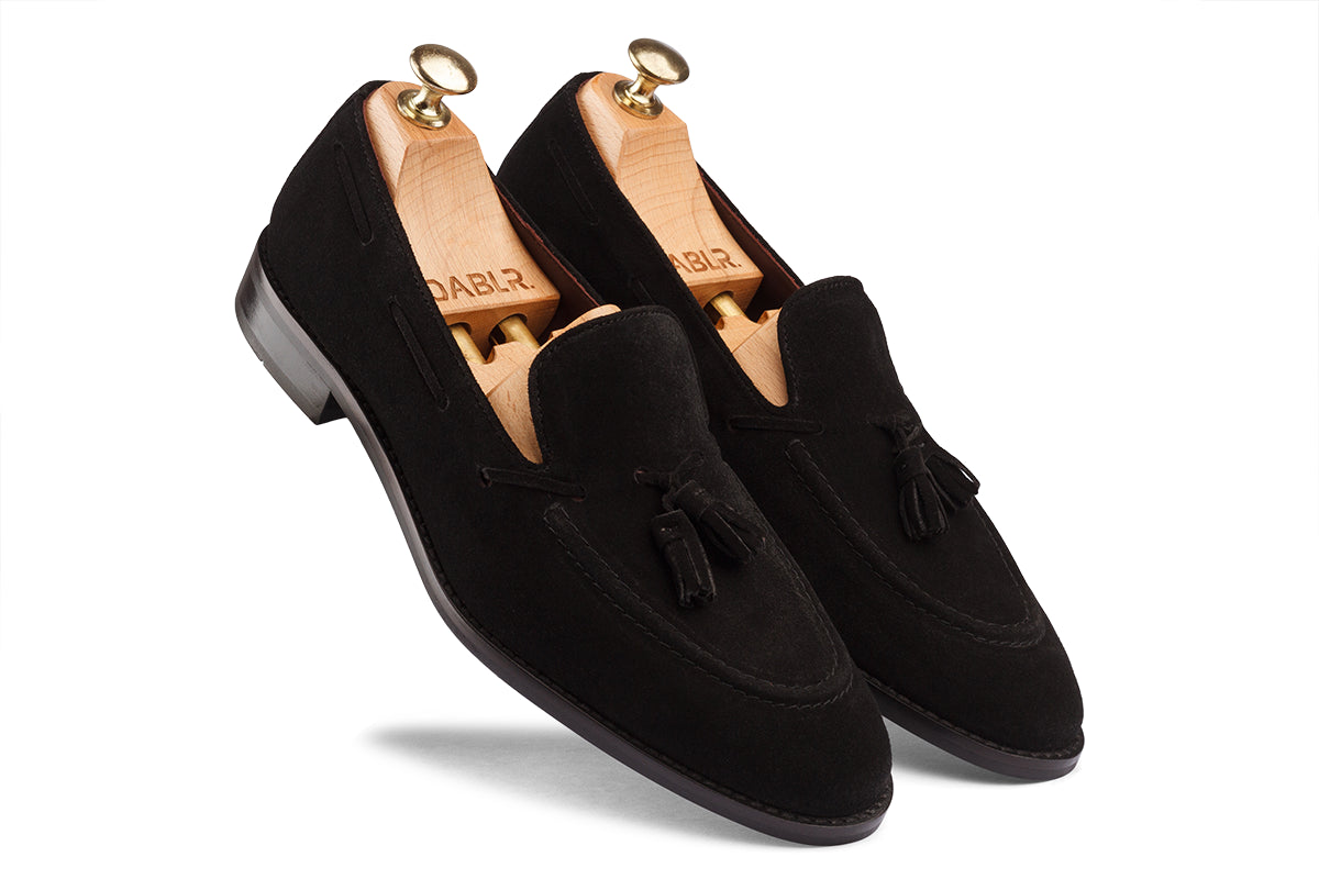 FLORENCE - BLACK SUEDE LEATHER SHOES