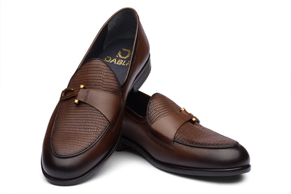 BELGRADE - CHESTNUT BROWN LEATHER SHOES