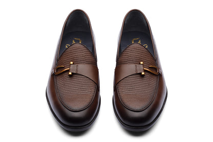 BELGRADE - CHESTNUT BROWN LEATHER SHOES