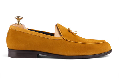 ROLLO - MUSTARD SUEDE LEATHER SHOES