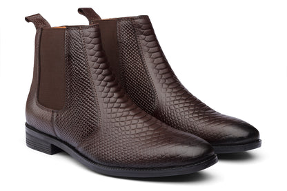 BURSA - BROWN LEATHER BOOTS