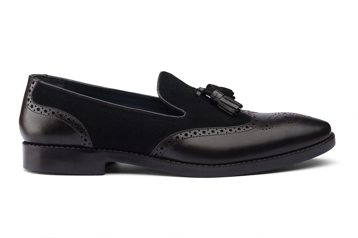 LIVERPOOL - BLACK LEATHER SHOES