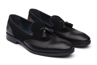 LIVERPOOL - BLACK LEATHER SHOES