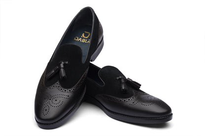 LIVERPOOL - BLACK LEATHER SHOES