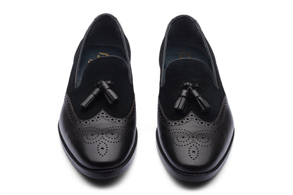 LIVERPOOL - BLACK LEATHER SHOES