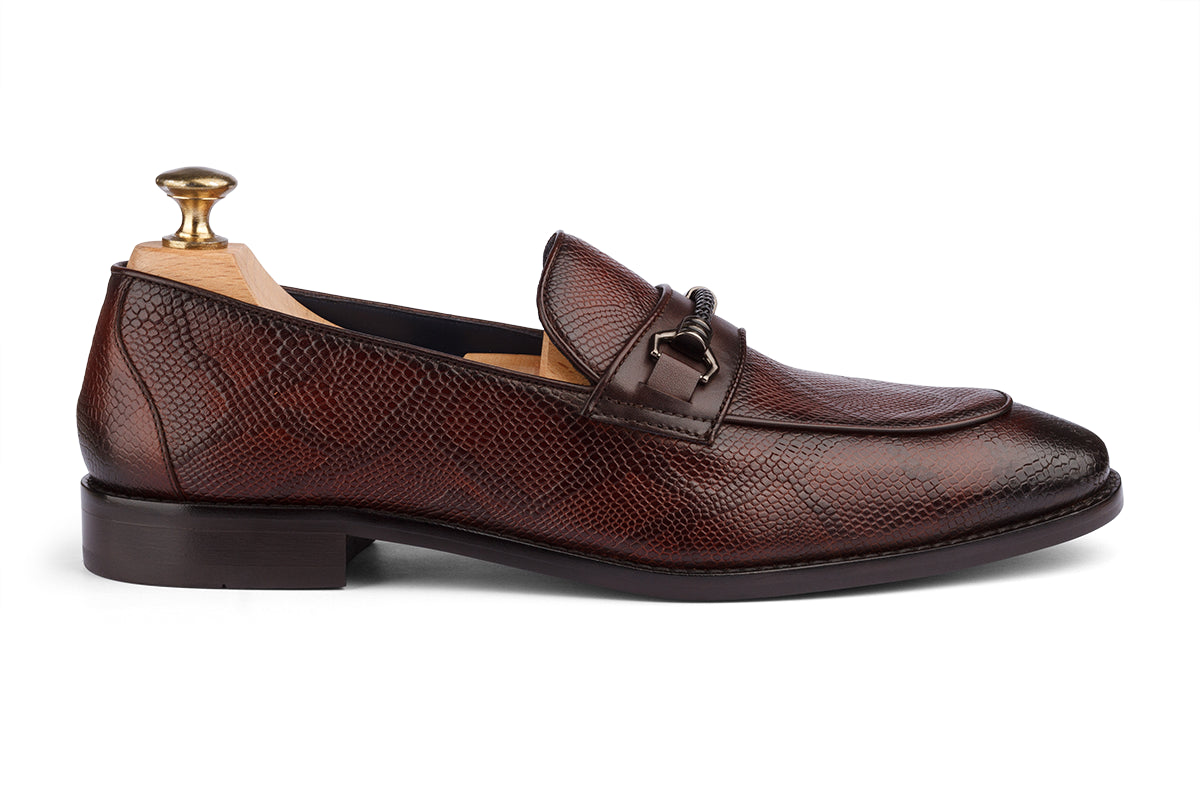 COPENHAGEN - RENATO HAND PATINA LEATHER SHOES