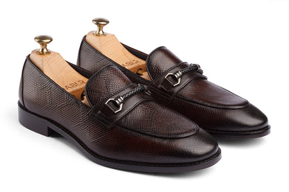 COPENHAGEN - BROWN HAND PATINA LEATHER SHOES