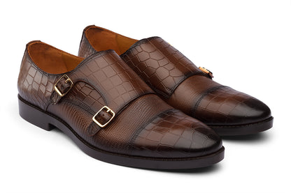 DENVER - CHESTNUT BROWN LEATHER SHOES