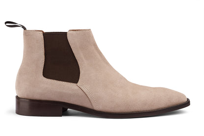 BUSAN - CAMEL SUEDE LEATHER CHELSEA BOOT