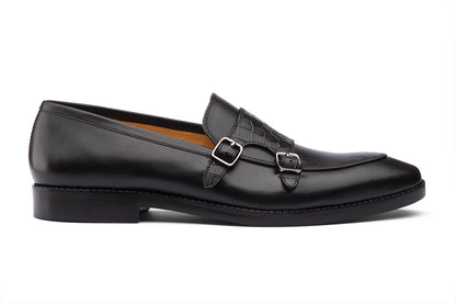 WESSEX - BLACK LEATHER SHOES