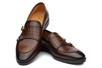 WESSEX - CHESTNUT BROWN LEATHER SHOES