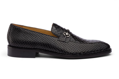 OSLO - BLACK LEATHER SHOES