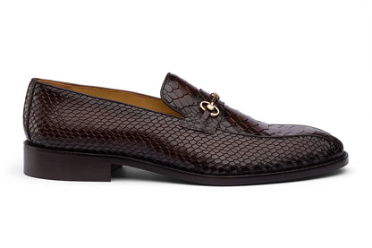 OSLO - CHESTNUT BROWN LEATHER SHOES